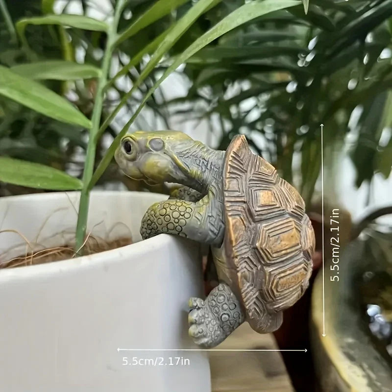 Garden Turtle Statue for Aquarium Decoration - House Of Avana