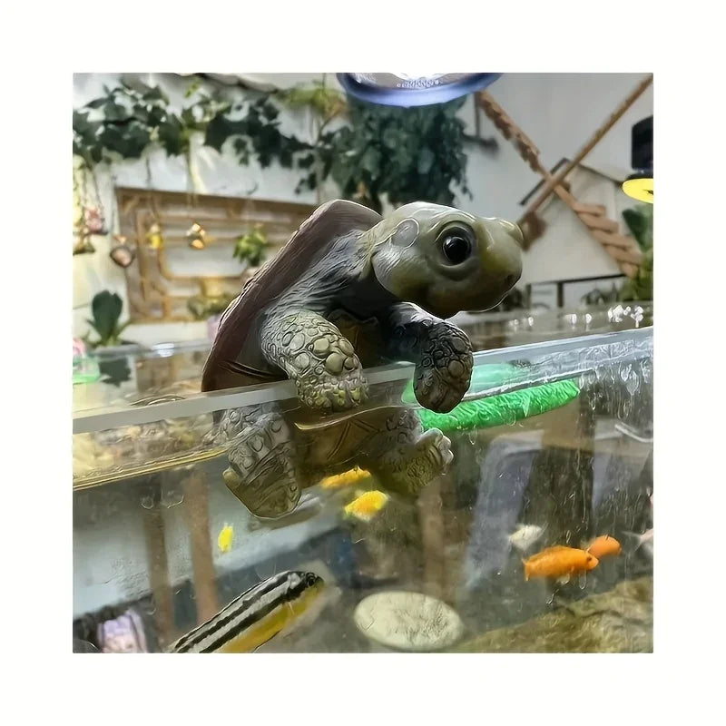 Garden Turtle Statue for Aquarium Decoration - House Of Avana