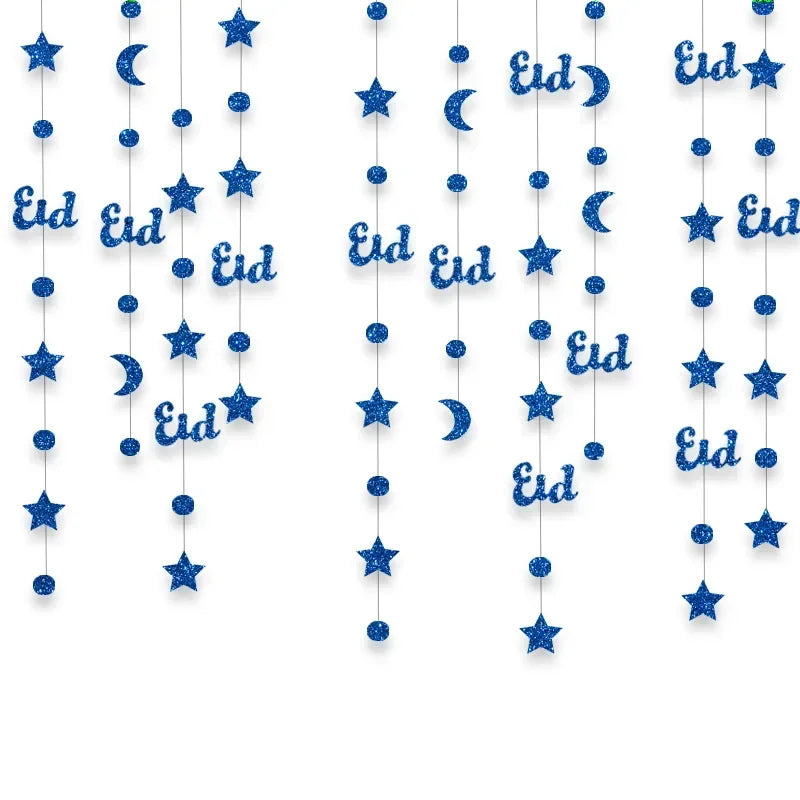 Garland - Glitter Gold Star Streamer