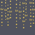 Garland - Glitter Gold Star Streamer
