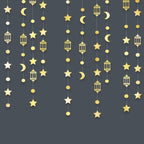 Garland - Glitter Gold Star Streamer