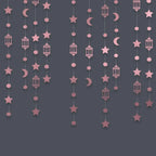 Garland - Glitter Gold Star Streamer
