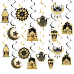 Garland - Ramadan Eid Mubarak Moon Star 8Pcs