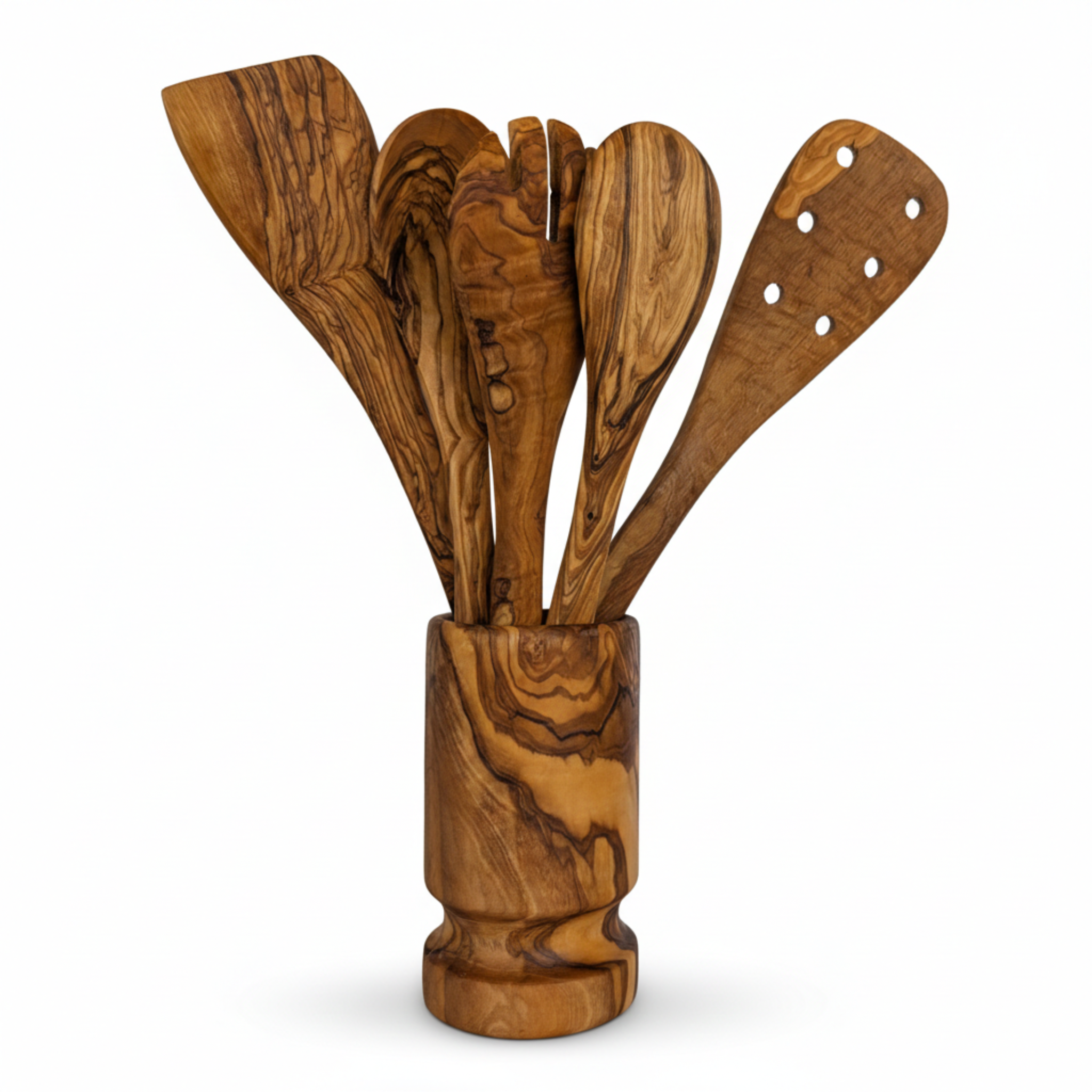 Mediterranean Olive Wood Ultimate Kitchen Collection