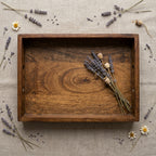 House of Avana Rectangular Mango Wood Serving Tray Medium