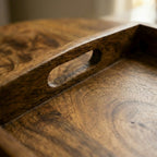 House of Avana Rectangular Mango Wood Serving Tray Medium