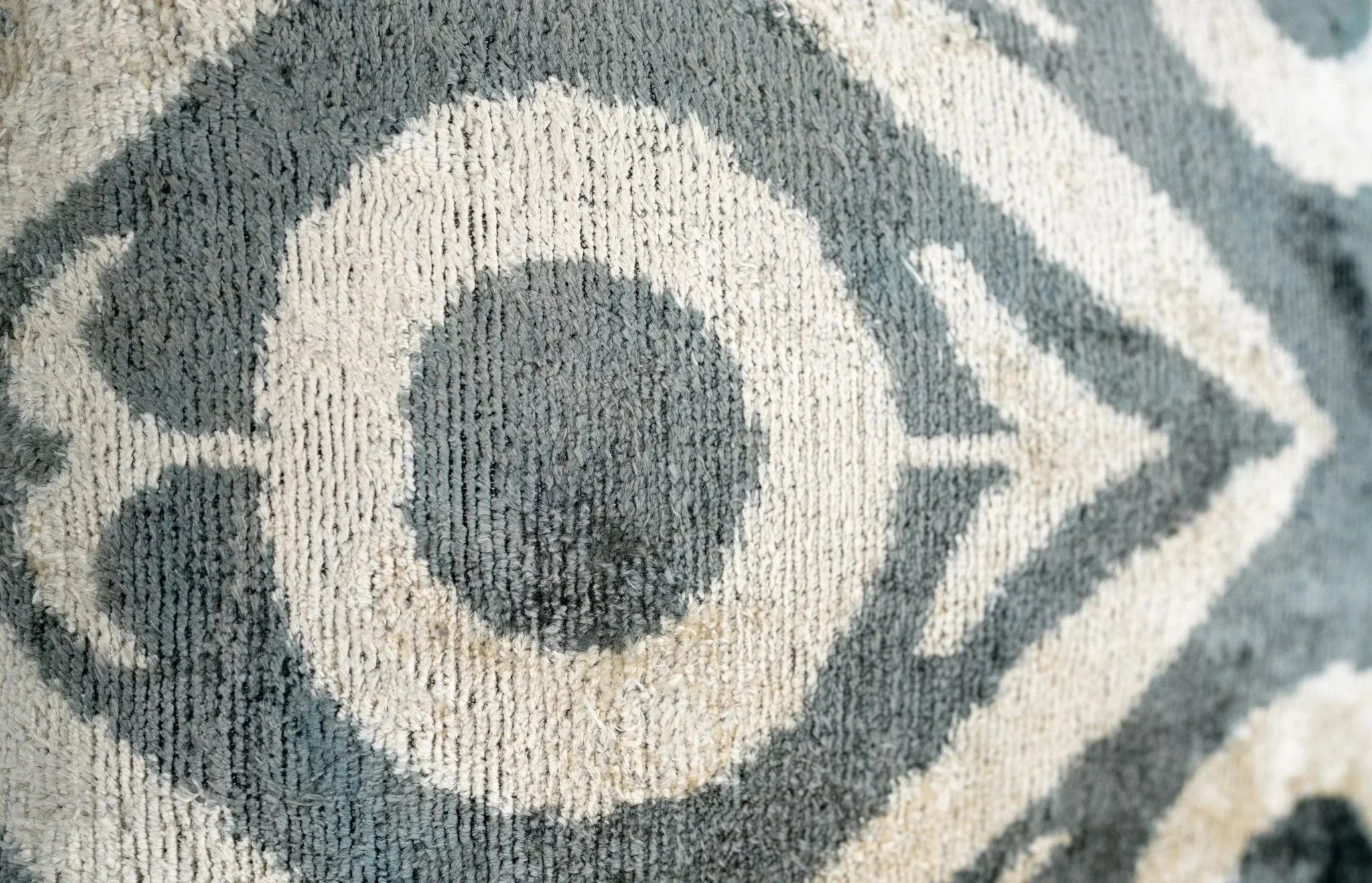 Geometric Gray Beige Throw Pillow 16x24 - Traditional Contemporary Cushion - Elegant Home Décor with Down Feather Insert Canvello
