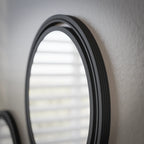 SET OF 3 GLOBE Mirror Modernized Pottery