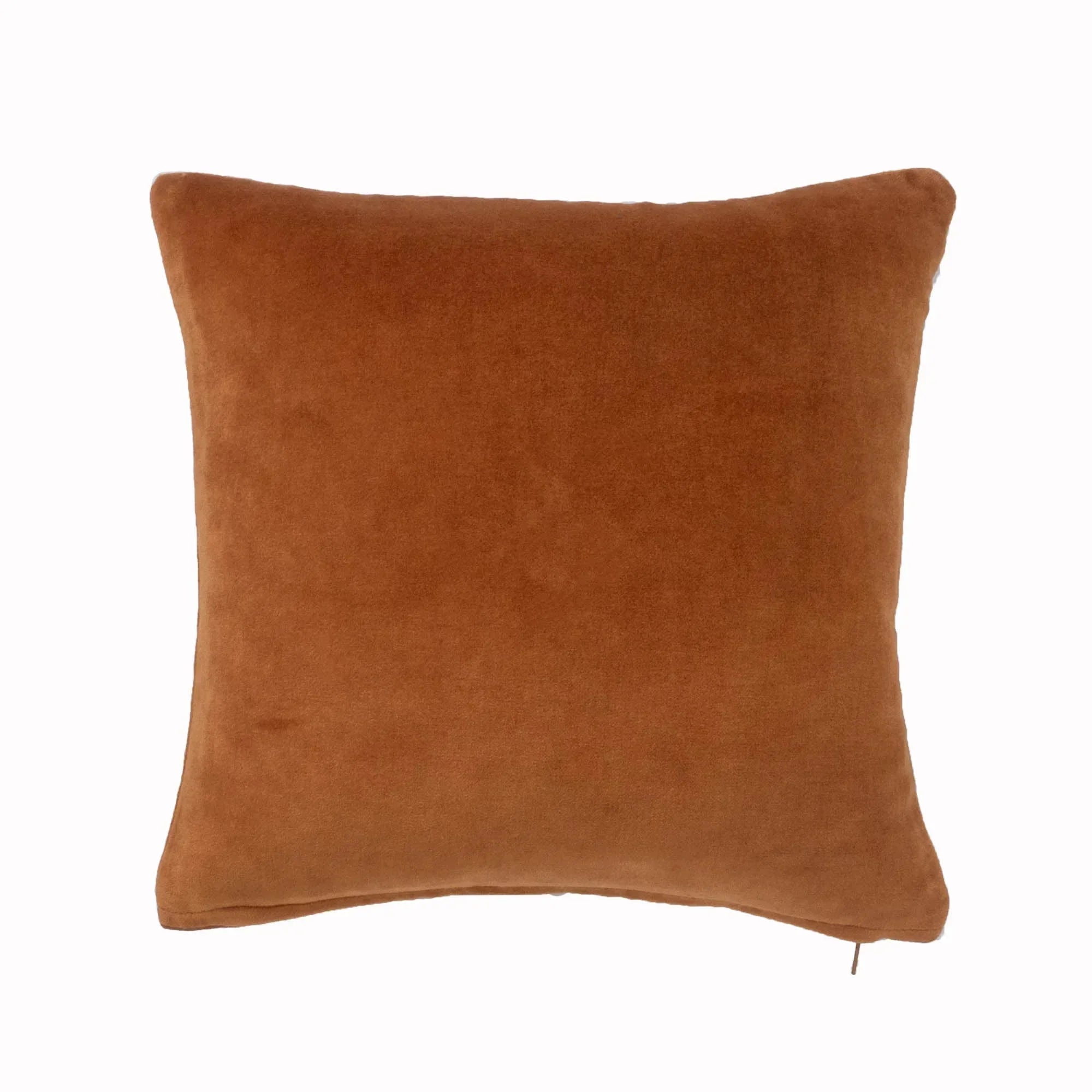 Golden Bee Silk Velvet Throw Pillow, 12" X 12" Chouchou Touch