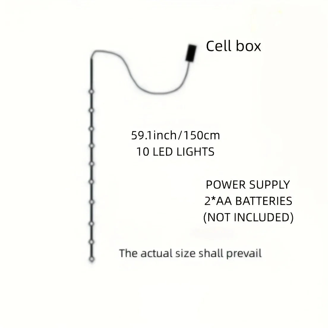 Golden Christmas Ball Lights - Battery Operated String for Tree & Home Decor - House Of Avana