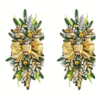 Golden Christmas Decorations 24inch Staircase and Window Ornaments - House Of Avana