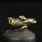 Bronze Elephant Miniatures (copy), angled view - House Of Avana