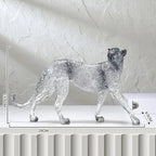 Animal Sculpture - Golden Leopard Ornament | Animal Sculpture | product view 29 | Modern home decor | House of Avana