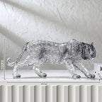Animal Sculpture - Golden Leopard Ornament | Animal Sculpture | product view 32 | Modern home decor | House of Avana