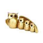 Owl Statue Family of Four Owl Statue Owl Decorative Figurines Home Decor Animal Sculpture Bird Home Decor Home Decoration Crafts - House Of Avana