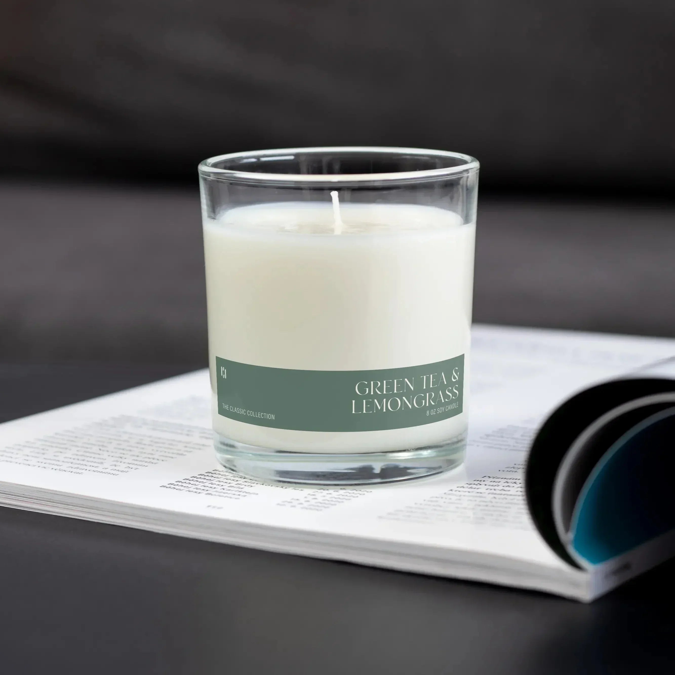 Green Tea Candle Pretty Honest Candles