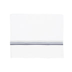 Guest Towels With Gray Stripe French Borders Set of 2 Chouchou Touch