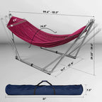 Tranquillo Universal Stainless Steel Hammock Stand for Ultimate Relaxation