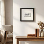 Halls Framed Print