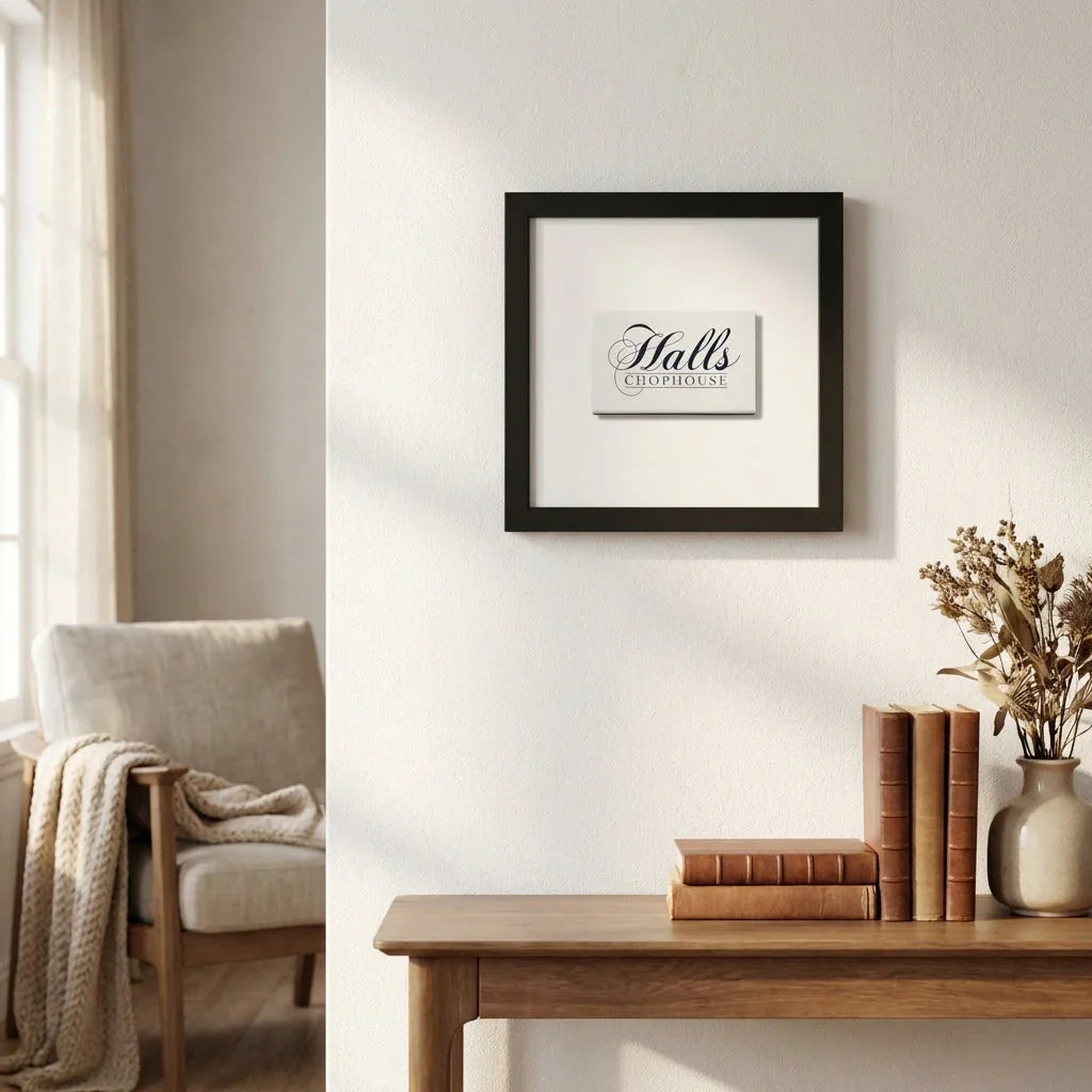 Halls Framed Print