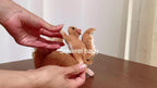 Realistic Mom & Squirrels Climbing Decoration - Brown Wildlife Statues, Resin Tabletop or Garden Decor - No Electricity Needed, Mother's Day Gift for Home, Patio, Yard - Easy-Clean Outdoor/Indoor Decoration, Squirrel Gifts, P House Of Avana