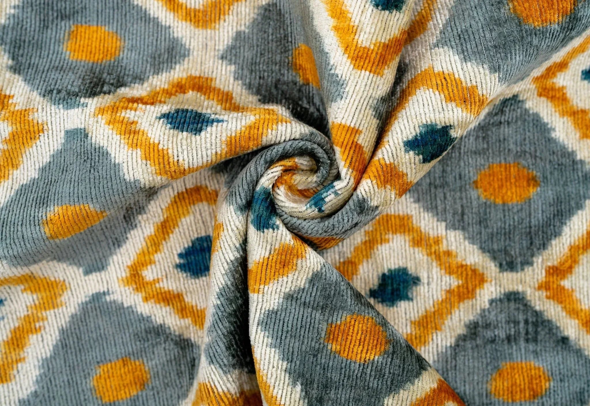 Handmade Throw Pillow Cover & Feather Insert | Orange Gray Pillow | Soft Throw Pillow| Luxury Decorative for Couch | 16 x 24 in Canvello