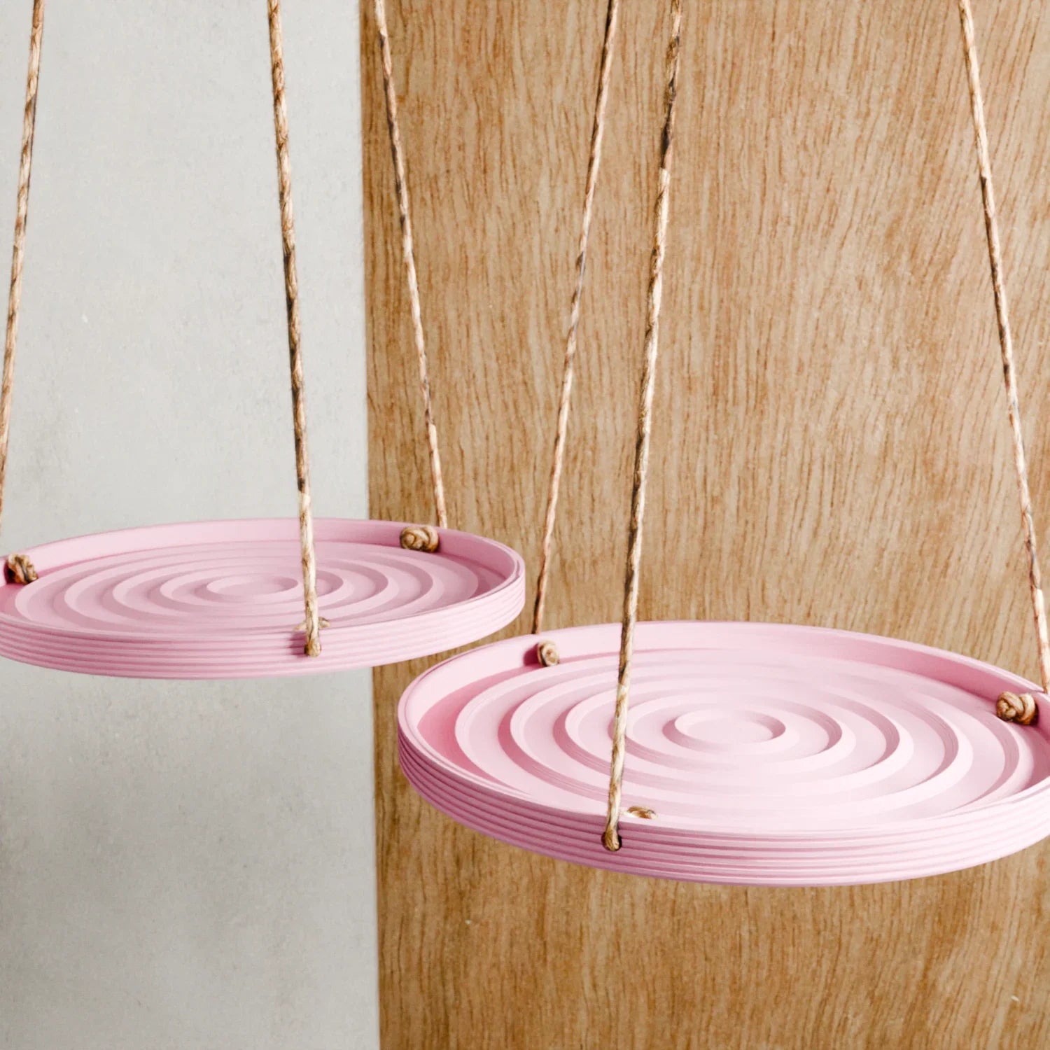 Hanging Plant Pot Tray | Puddle, lifestyle image - House Of Avana