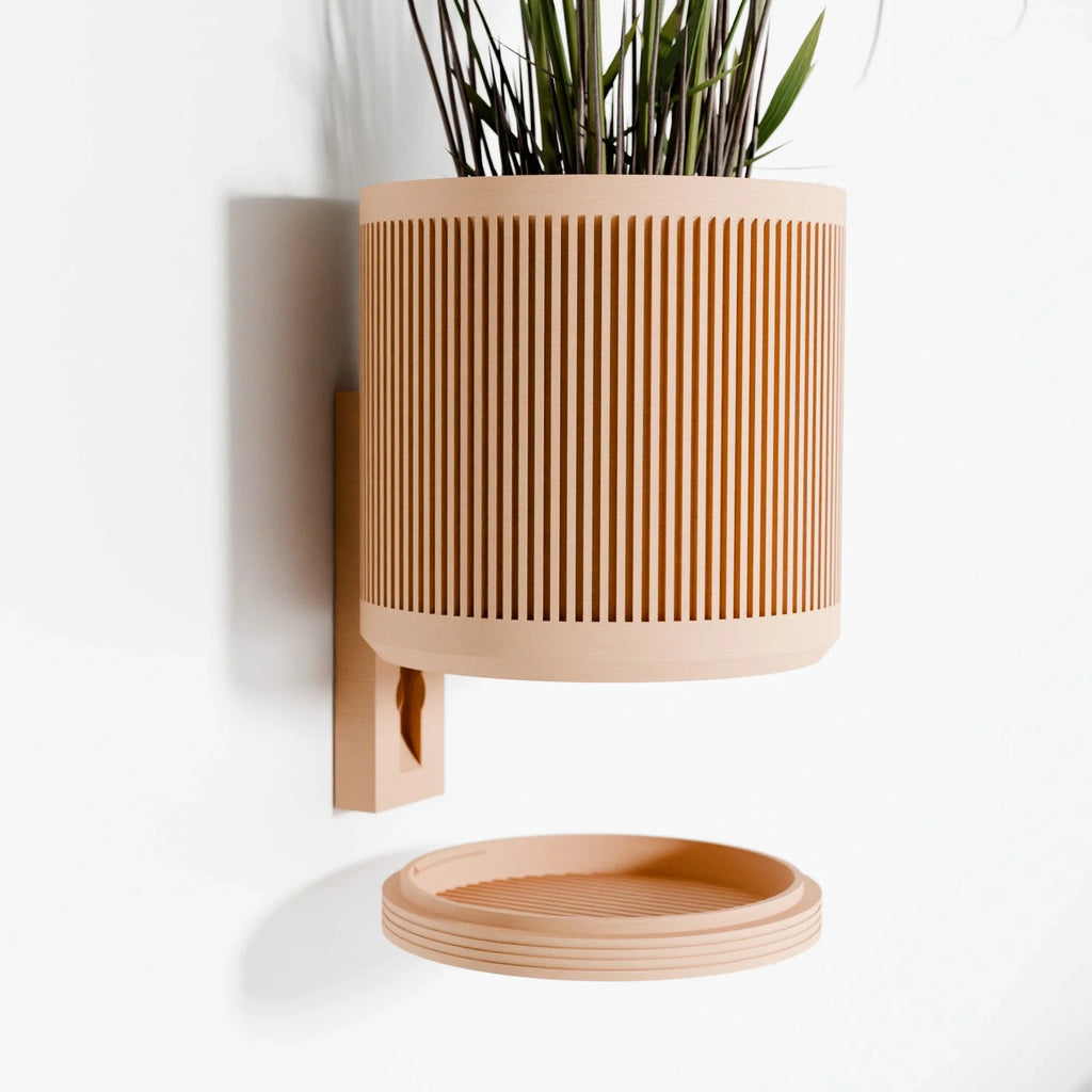 Hanging STREAM Wall Planter Modernized Pottery