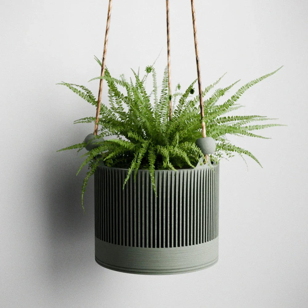 Hanging Sakura Planter, back view - House Of Avana