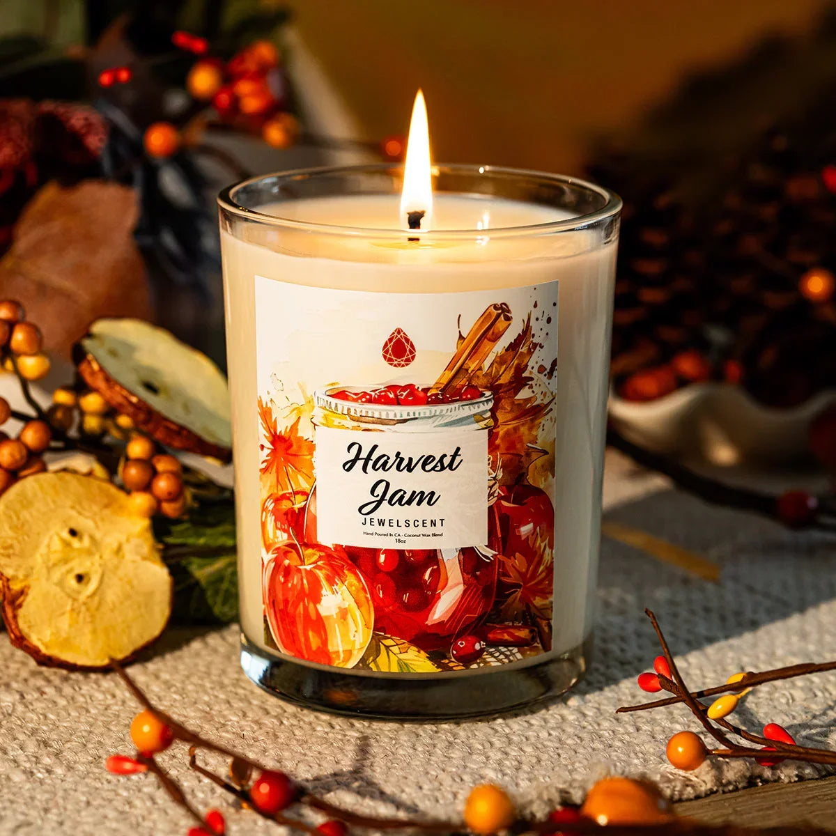 Harvest Jam 18oz Home Jewelry Candle JewelScent