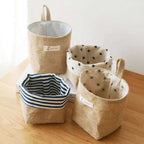 Eco-Friendly Jute Cotton and Linen Hanging Bag - House Of Avana