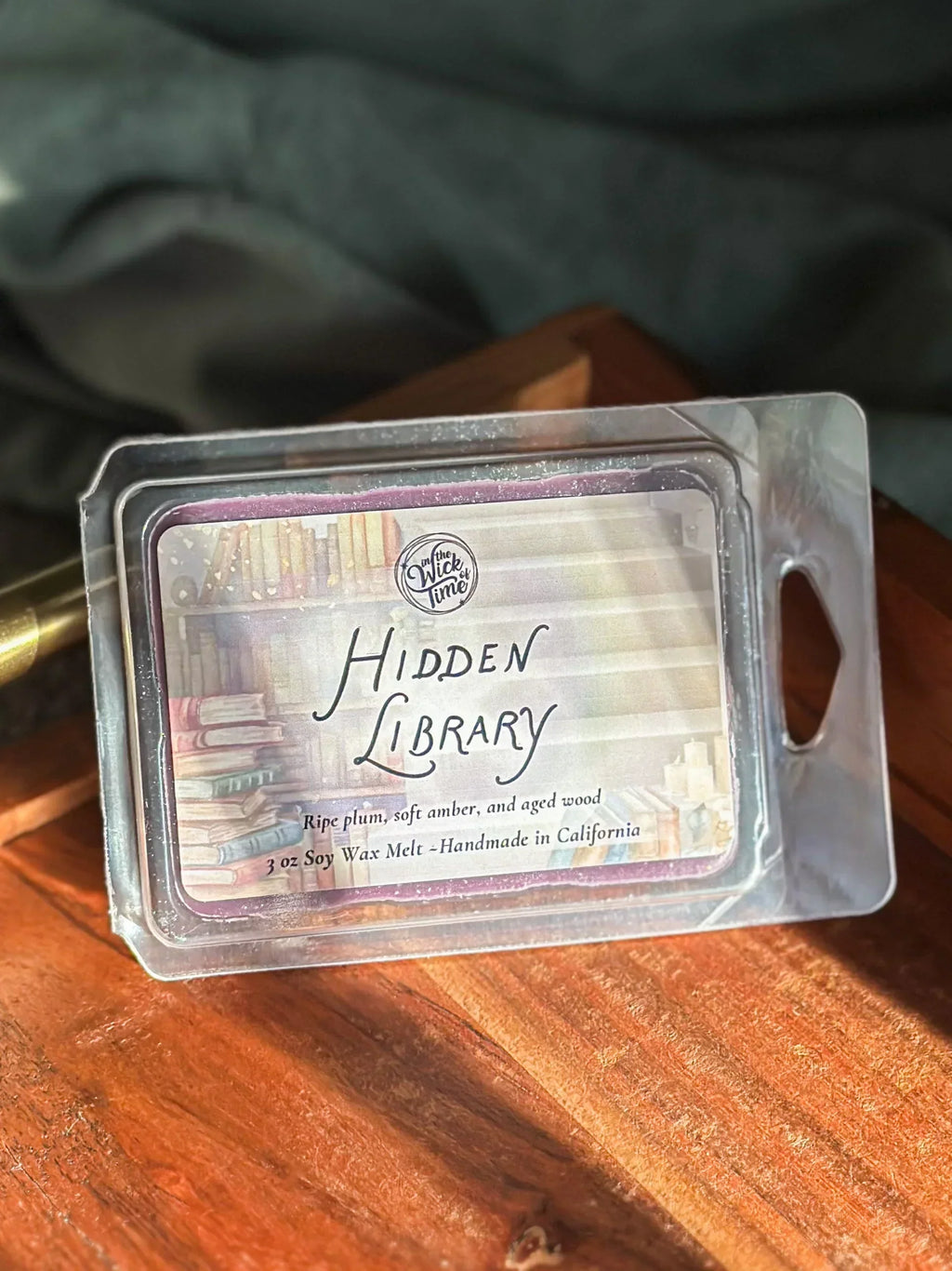 Hidden Library Wax Melt In the Wick of Time
