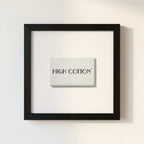 High Cotton Framed Print