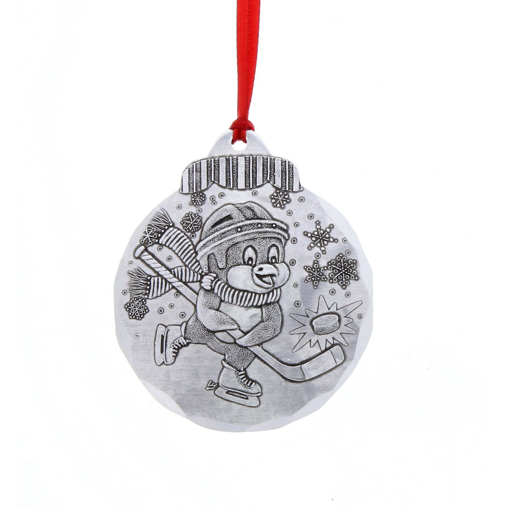 Hockey Penguin Ornament