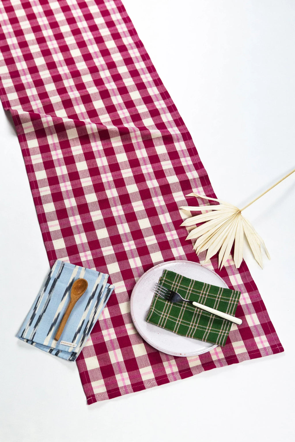 Abigail Plaid Runner Archive New York