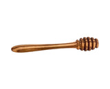 Olive Wood Honey Pot w/Honey Dipper Choixe