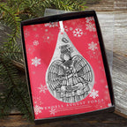 Hope Angel Teardrop Ornament