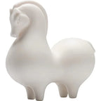 Horse Figurine - Decorative Ceramic White