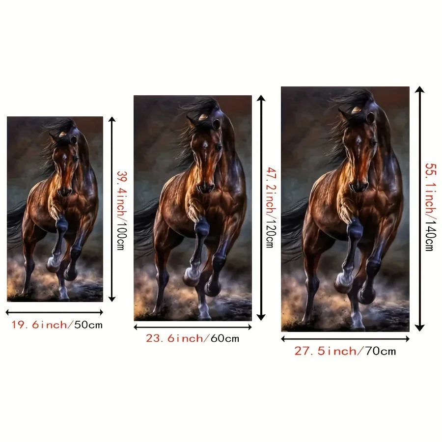 Horse Poster, Art Design, Fashion Home Decor, Gift for Friends, Family, Suitable for Living Room,... - House Of Avana