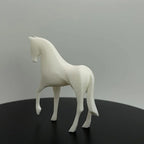 Horse Statue - Modern White Figurine