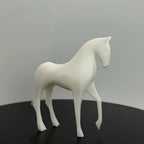 Horse Statue - Modern White Figurine
