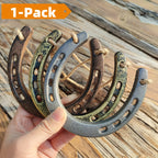 Horseshoe Decor - Retro Yellow Hemp Rope Hanging