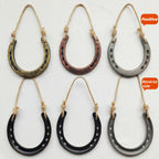 Horseshoe Decor - Retro Yellow Hemp Rope Hanging