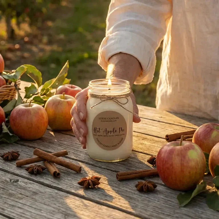 Hot Apple Pie | Organic Soy Candle