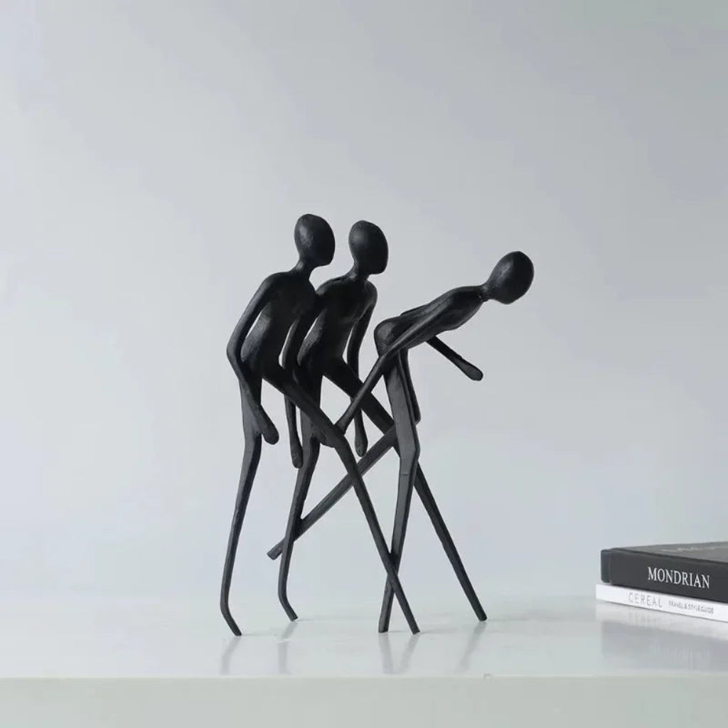 Modern Figurine - Luxury Miniature Sculpture | Iron Figure Sculpture | lifestyle | Abstract home decor | House of Avana