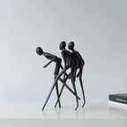 Modern Figurine - Luxury Miniature Sculpture | Iron Figure Sculpture | in-room display | Abstract home decor | House of Avana