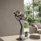 Human Sculpture with Decorative Metal Balls | Mixed (Metal and) Figure Sculpture | product view 22 | Abstract home decor | House of Avana