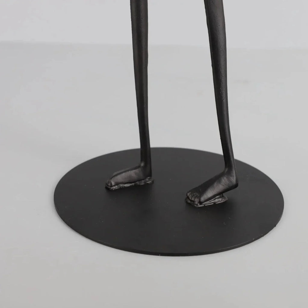 Human Sculpture with Decorative Metal Balls | Mixed (Metal and) Figure Sculpture | lifestyle | Abstract home decor | House of Avana