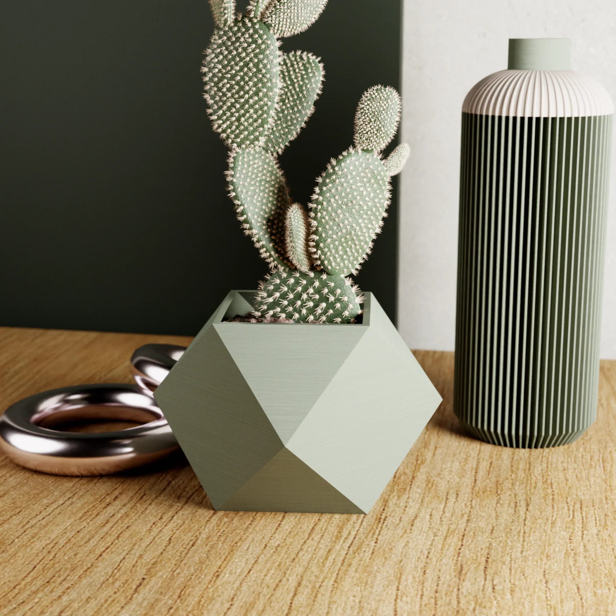 Ico Planter, lifestyle image - House Of Avana