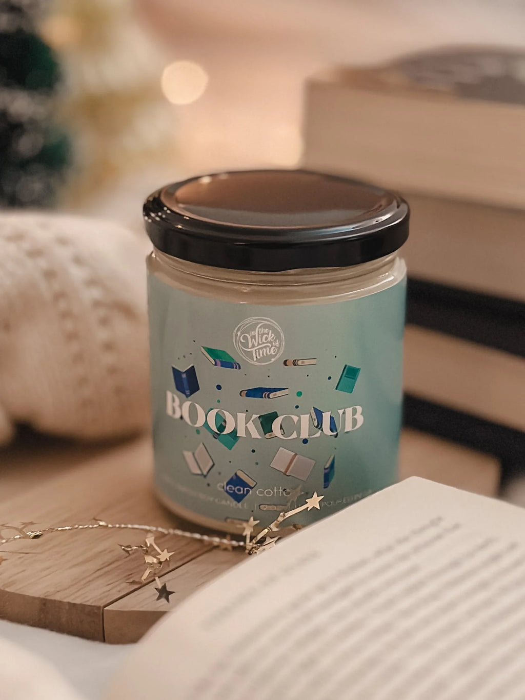 Book Club Candle 9 OZ In the Wick of Time